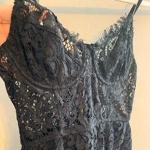 Black Lace Dress